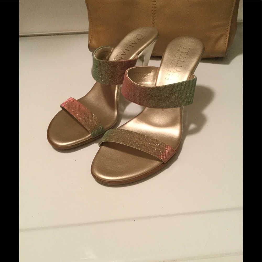 ITALIAN shoe maker evening sandal